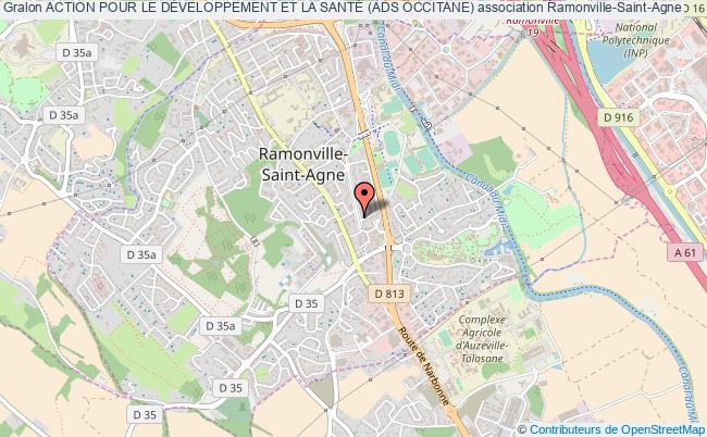 plan association Action Pour Le DÉveloppement Et La SantÉ (ads Occitane) Ramonville-Saint-Agne