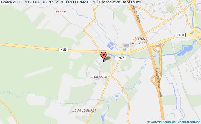 plan association Action Secours PrÉvention Formation 71 Saint-Rémy