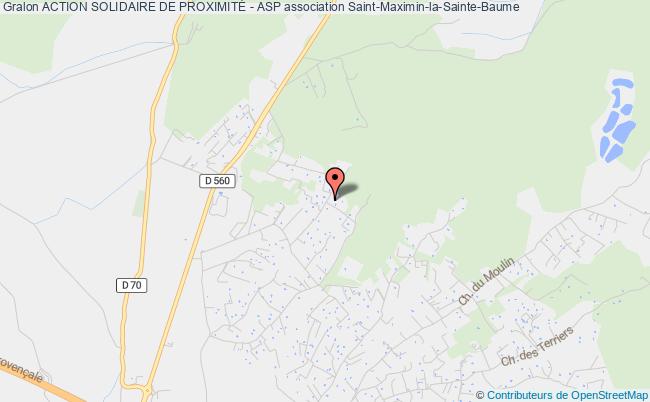 plan association Action Solidaire De ProximitÉ - Asp Saint-Maximin-la-Sainte-Baume