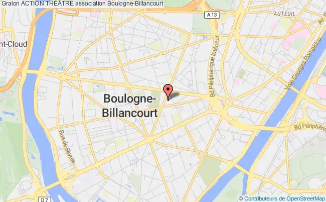 plan association Action ThÉÂtre Boulogne-Billancourt