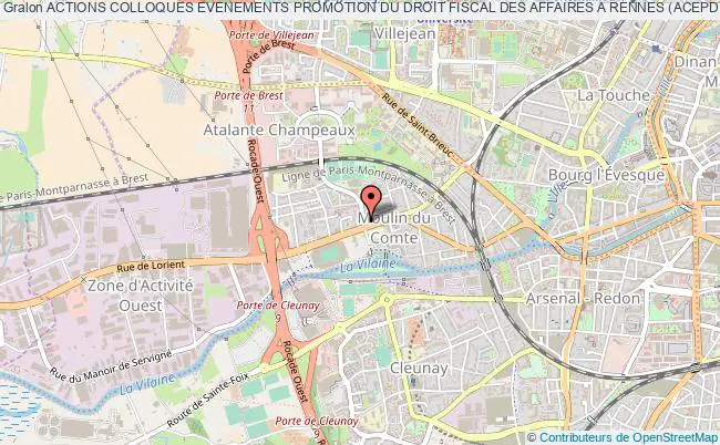 plan association Actions Colloques Evenements Promotion Du Droit Fiscal Des Affaires A Rennes (acepdfar) Rennes