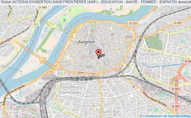 plan association Actions D'insertion Sans FrontiÈres (aisf) - (Éducation - SantÉ - Femmes - Enfants) Avignon