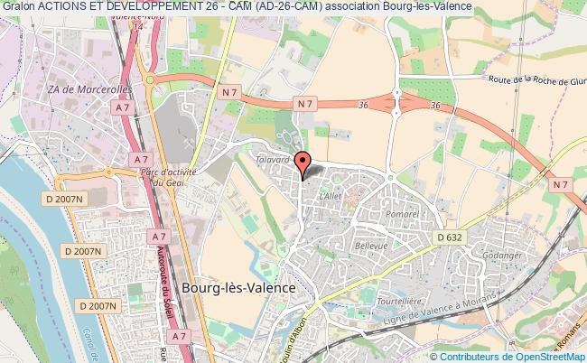 plan association Actions Et Developpement 26 - Cam (ad-26-cam) Bourg-lès-Valence