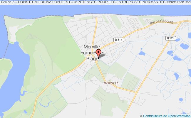 plan association Actions Et Mobilisation Des CompÉtences Pour Les Entreprises Normandes Merville-Franceville-Plage