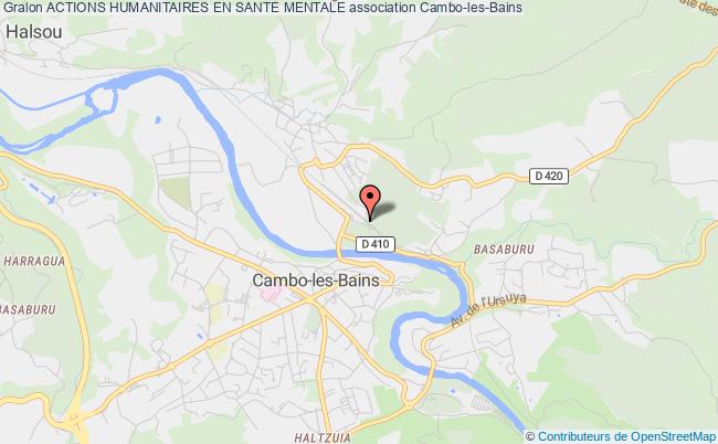 plan association Actions Humanitaires En Sante Mentale Cambo-les-Bains