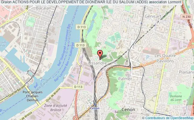 plan association Actions Pour Le DÉveloppement De Dionewar Île Du Saloum (adds) Lormont