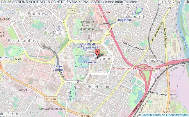 plan association Actions Solidaires Contre La Marginalisation Toulouse