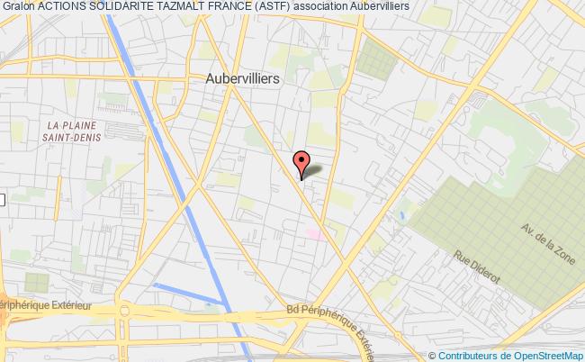 plan association Actions Solidarite Tazmalt France (astf) Aubervilliers