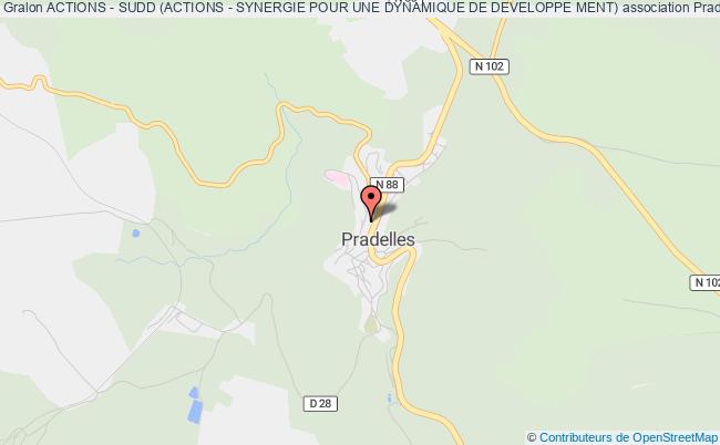 ACTIONS - SUDD (ACTIONS - SYNERGIE POUR UNE DYNAMIQUE DE DEVELOPPE MENT)