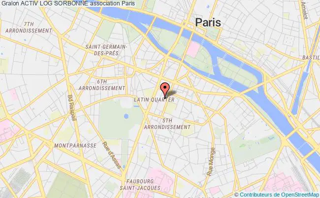 plan association Activ Log Sorbonne Paris