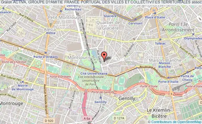 plan association Activa, Groupe D?amitie France Portugal Des Villes Et Collectivites Territoriales Paris
