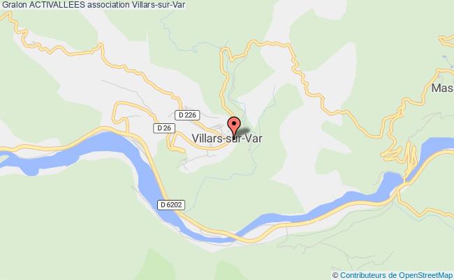 plan association Activallees Villars-sur-Var