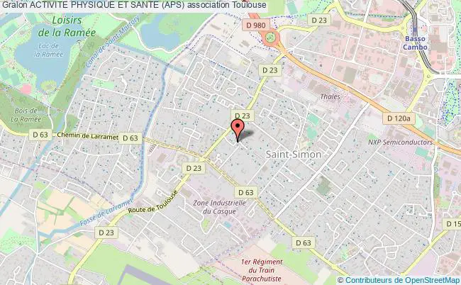 plan association Activite Physique Et Sante (aps) Toulouse