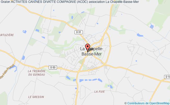 plan association Activites Canines Divatte Compagnie (acdc) Divatte-sur-Loire