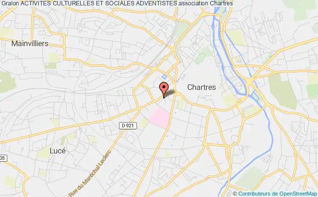plan association Activites Culturelles Et Sociales Adventistes Chartres