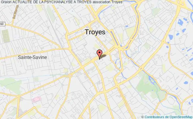 plan association Actualite De La Psychanalyse A Troyes Troyes