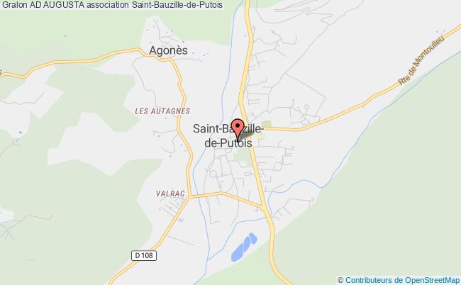 plan association Ad Augusta Saint-Bauzille-de-Putois