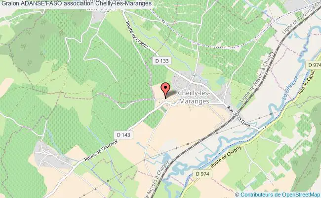 plan association Adanse'faso Cheilly-lès-Maranges