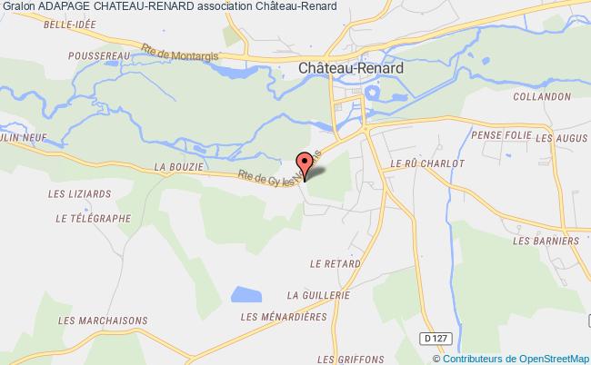 plan association Adapage Chateau-renard Château-Renard