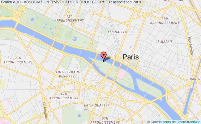 plan association Adb - Association D?avocats En Droit Boursier Paris