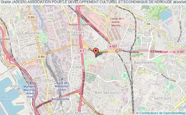 plan association (adcen) Association Pour Le Developpement Culturel Et Economique De Ndroude Marseille