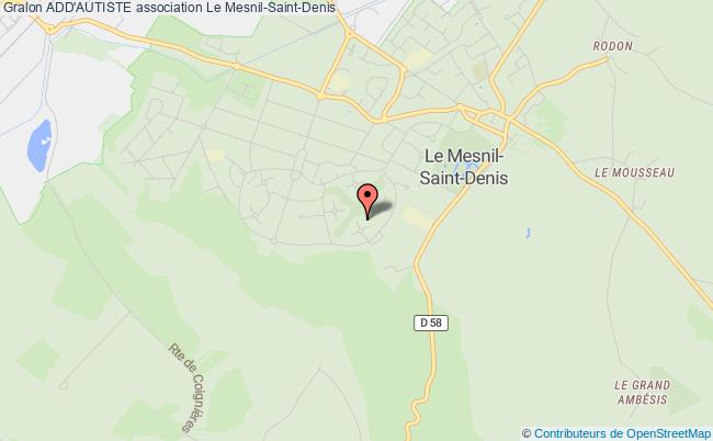 plan association Add'autiste Le    Mesnil-Saint-Denis