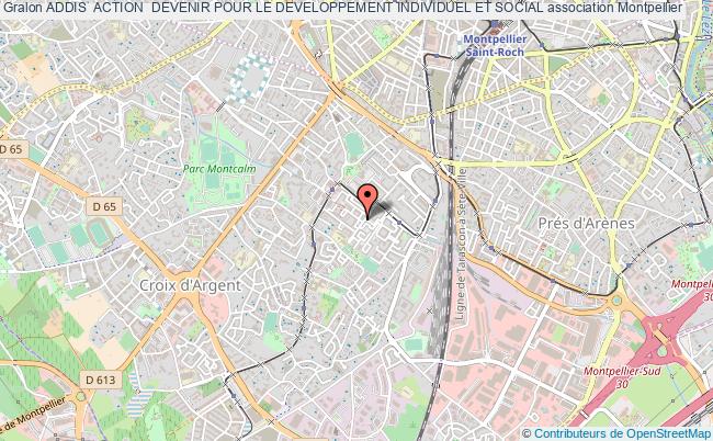 plan association Addis  Action  Devenir Pour Le Developpement Individuel Et Social Montpellier