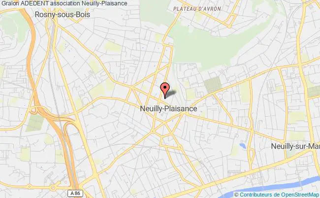 plan association Adedent Neuilly-Plaisance