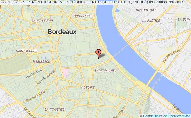 plan association Adelphes Non-cisgenres : Rencontre, Entraide Et Soutien (ancres) Bordeaux