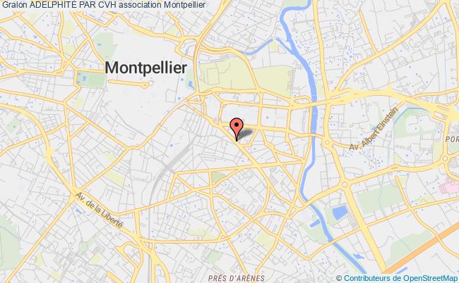 plan association AdelphitÉ Par Cvh Montpellier