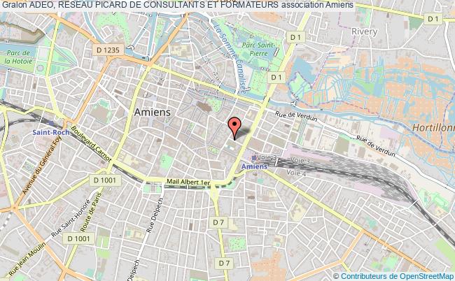plan association Adeo, Reseau Picard De Consultants Et Formateurs Amiens