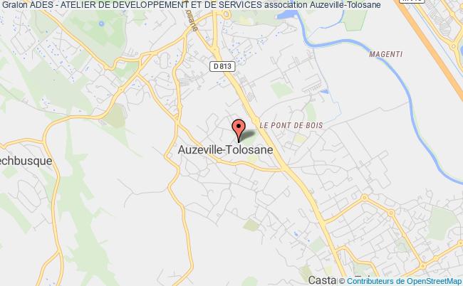 plan association Ades - Atelier De Developpement Et De Services Auzeville-Tolosane