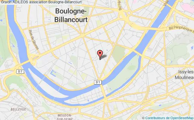 plan association Adileos Boulogne-Billancourt
