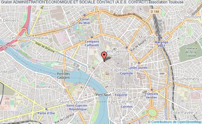 plan association Administration Economique Et Sociale Contact (a.e.s. Contact) Toulouse