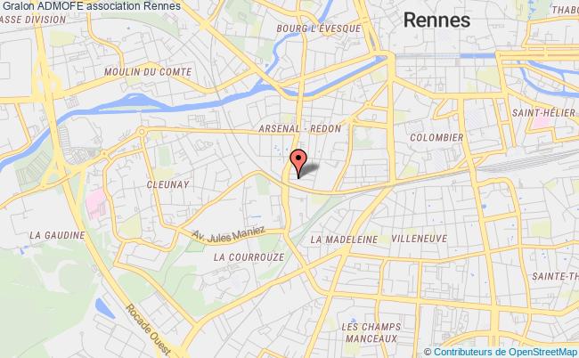 plan association Admofe Rennes