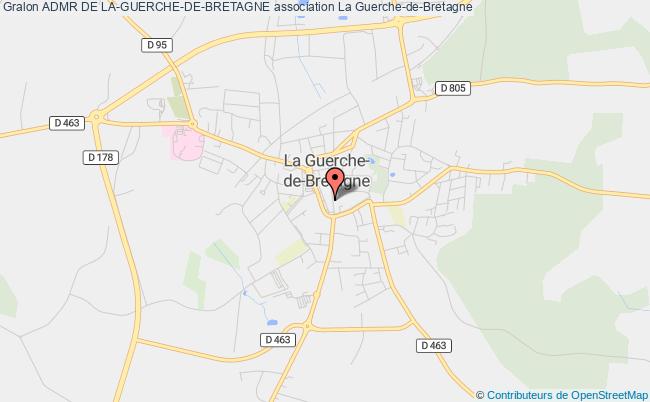 plan association Admr De La-guerche-de-bretagne La Guerche-de-Bretagne