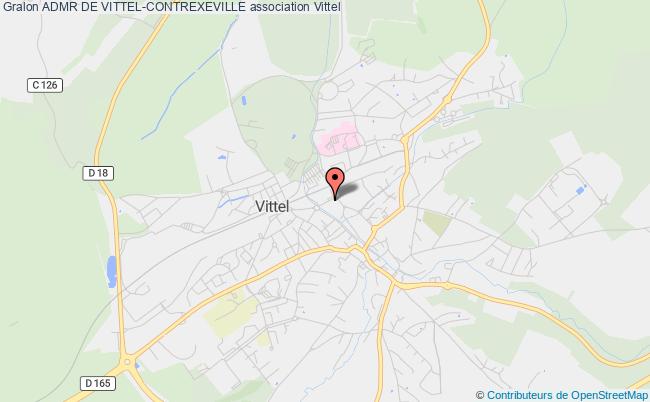 plan association Admr De Vittel-contrexeville Vittel