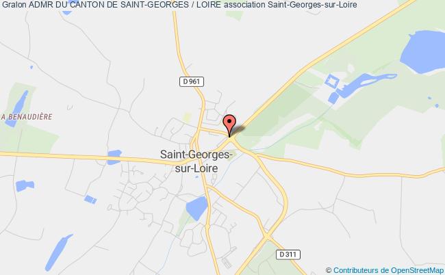 plan association Admr Du Canton De Saint-georges / Loire Saint-Georges-sur-Loire