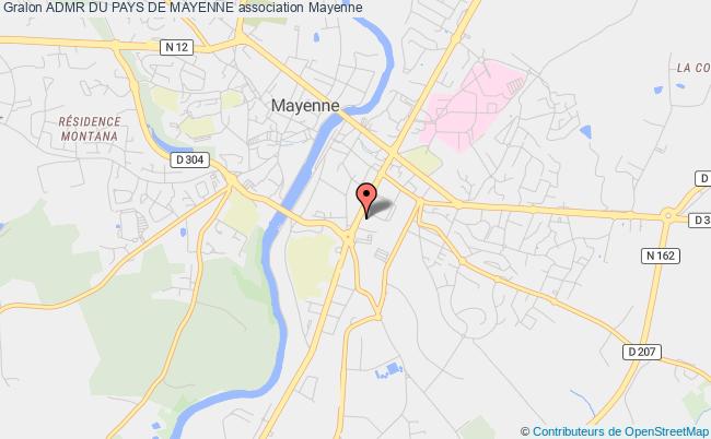plan association Admr Du Pays De Mayenne Mayenne