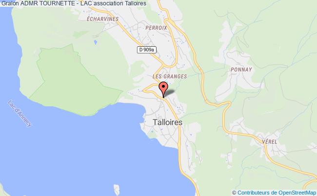 plan association Admr Tournette - Lac Talloires-Montmin