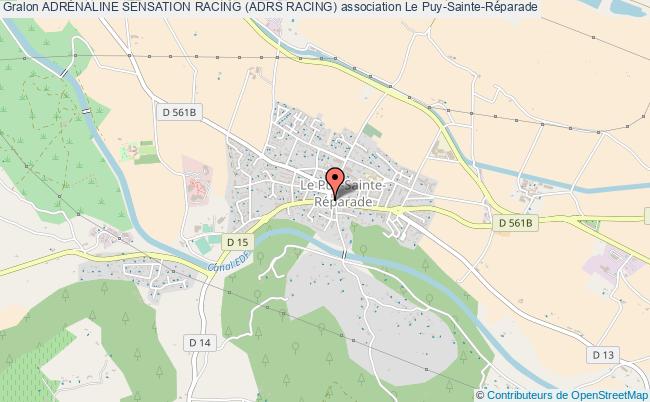 plan association AdrÉnaline Sensation Racing (adrs Racing) Puy-Sainte-Réparade
