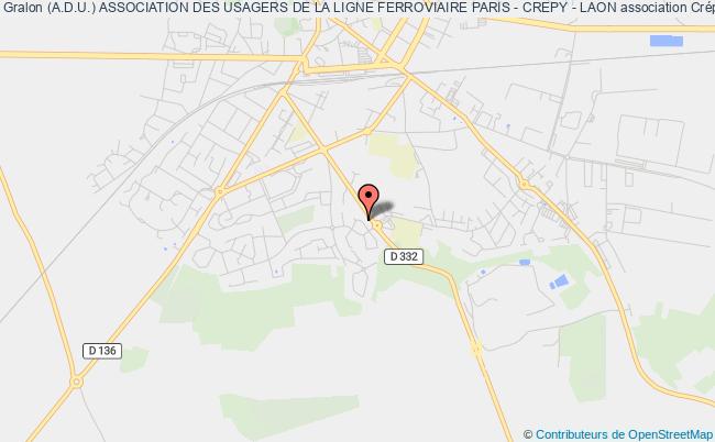 (A.D.U.) ASSOCIATION DES USAGERS DE LA LIGNE FERROVIAIRE PARIS - CREPY - LAON