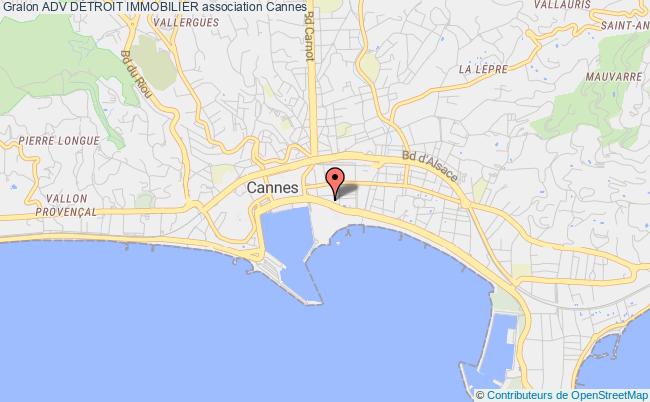 plan association Adv DÉtroit Immobilier Cannes