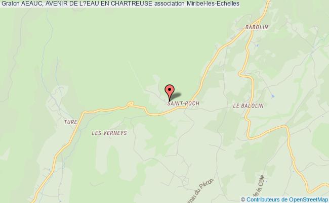 plan association Aeauc, Avenir De L?eau En Chartreuse Miribel-les-Échelles
