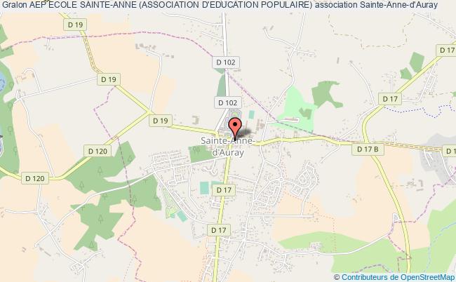 AEP ECOLE SAINTE-ANNE (ASSOCIATION D'EDUCATION POPULAIRE)