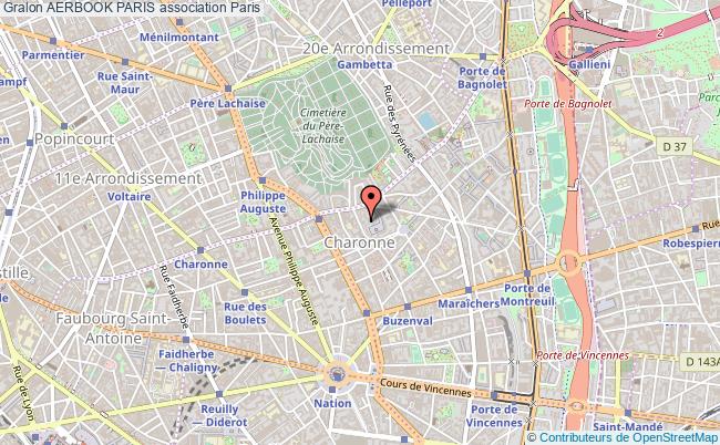 plan association Aerbook Paris Paris