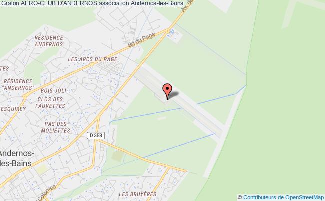 plan association Aero-club D'andernos Andernos-les-Bains