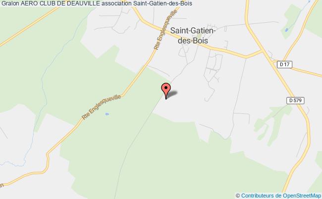 plan association Aero Club De Deauville Saint-Gatien-des-Bois