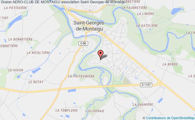 plan association Aero-club De Montaigu Saint-Georges-de-Montaigu