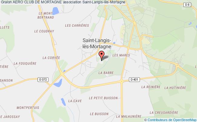 plan association Aero Club De Mortagne Saint-Langis-lès-Mortagne